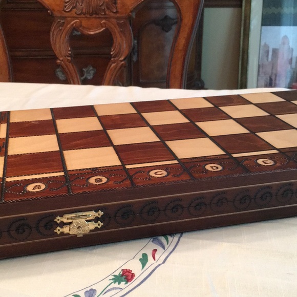 Husaria European International Chess Wooden Game